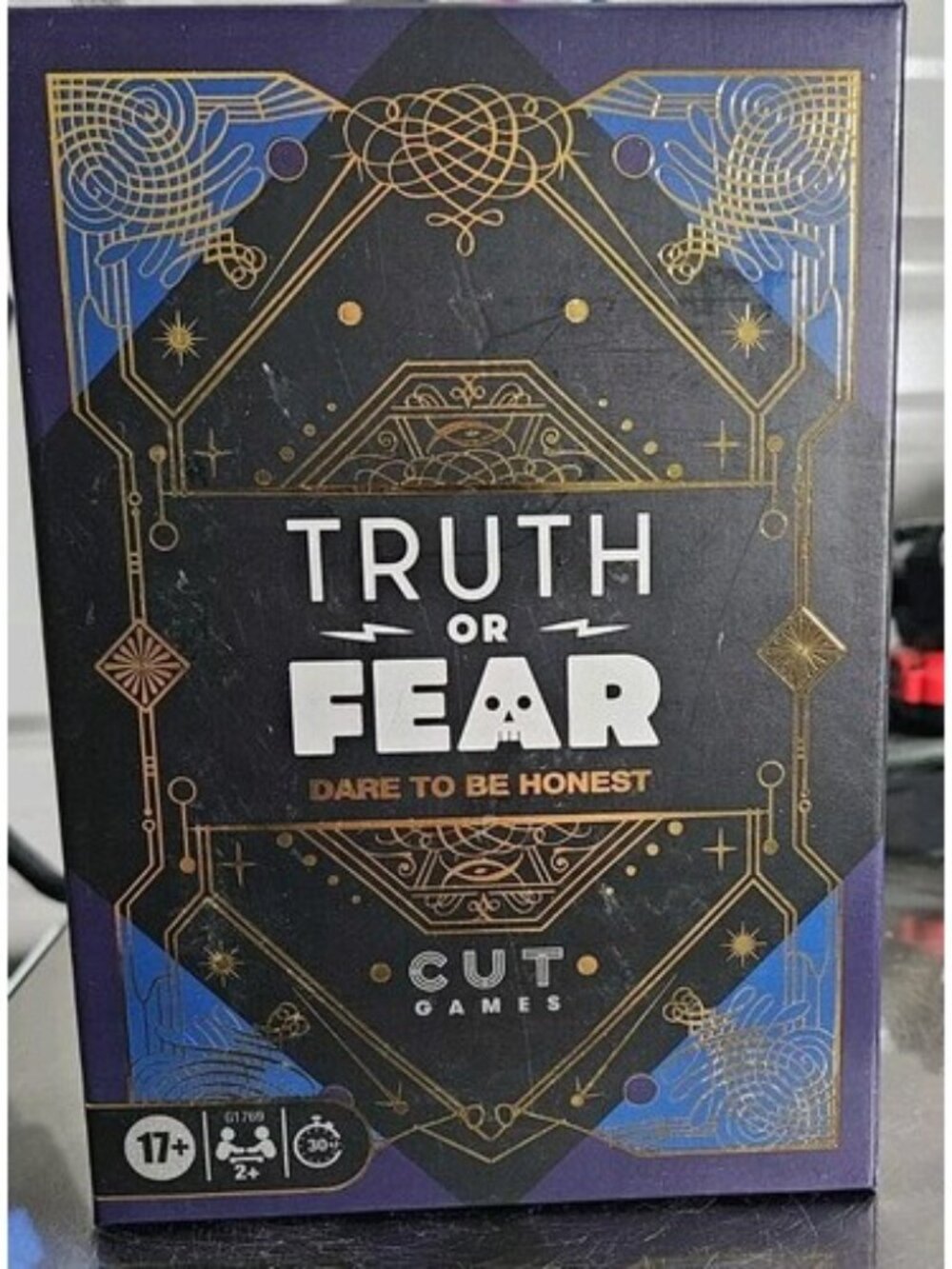Truth Or Fear Dare To Be Honest Cut Games Card Game New Sealed Complete Set 17+